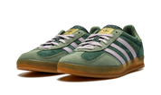 Adidas Gazelle Indoor mineral Green Silver 3