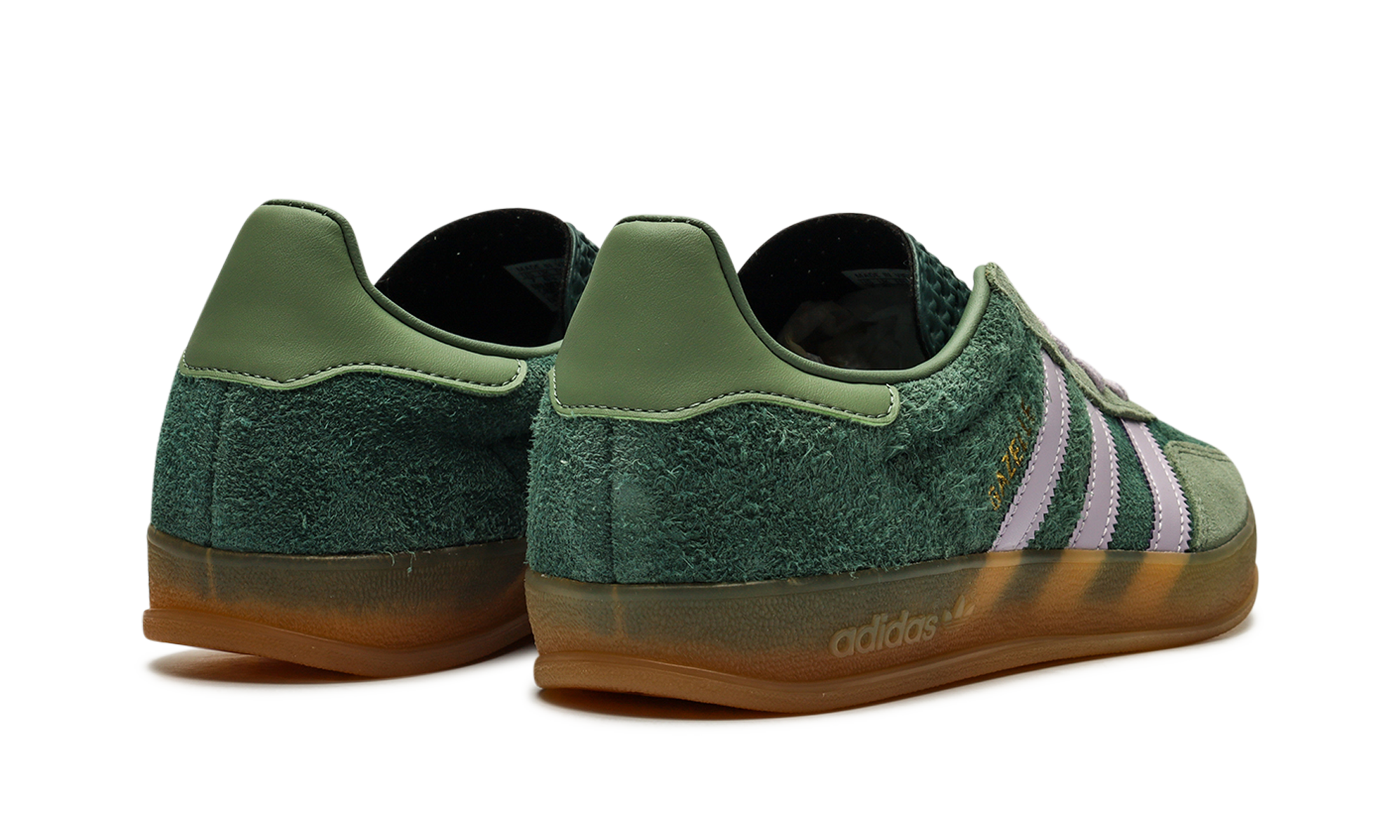 Adidas Gazelle Indoor mineral Green Silver 4