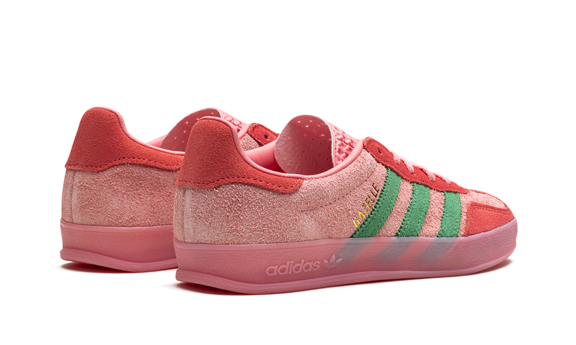 Adidas Gazelle Indoor Semi Pink Spark Preloved Scarlet 4