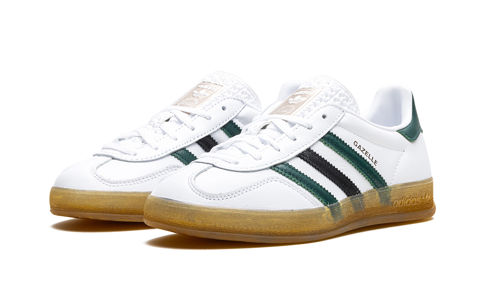 Adidas Gazelle Indoor White Collegiate Green 7