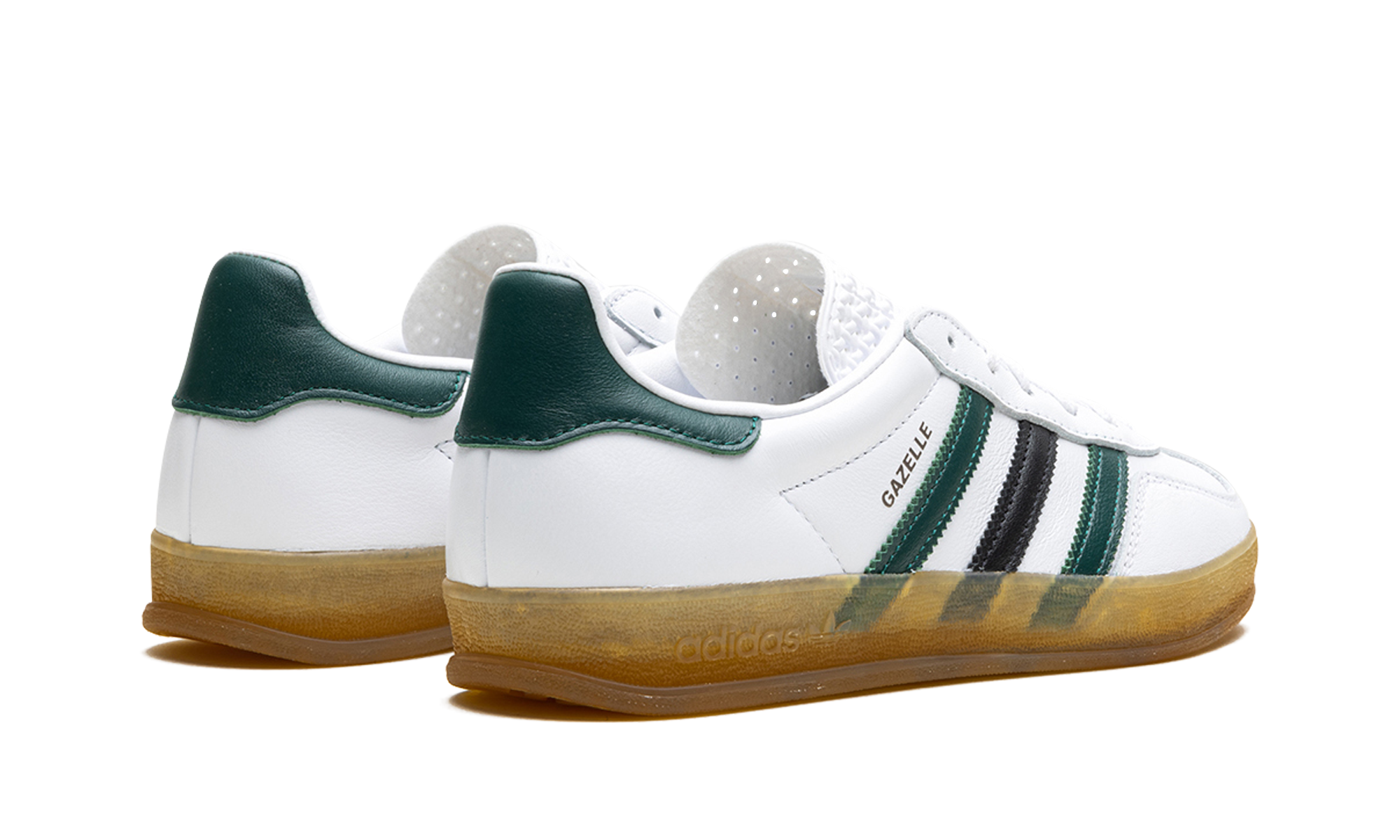 Adidas Gazelle Indoor White Collegiate Green 8