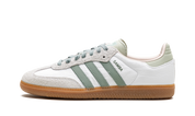 Adidas Samba OG Cloud White Silver Green 1