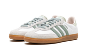 Adidas Samba OG Cloud White Silver Green 3