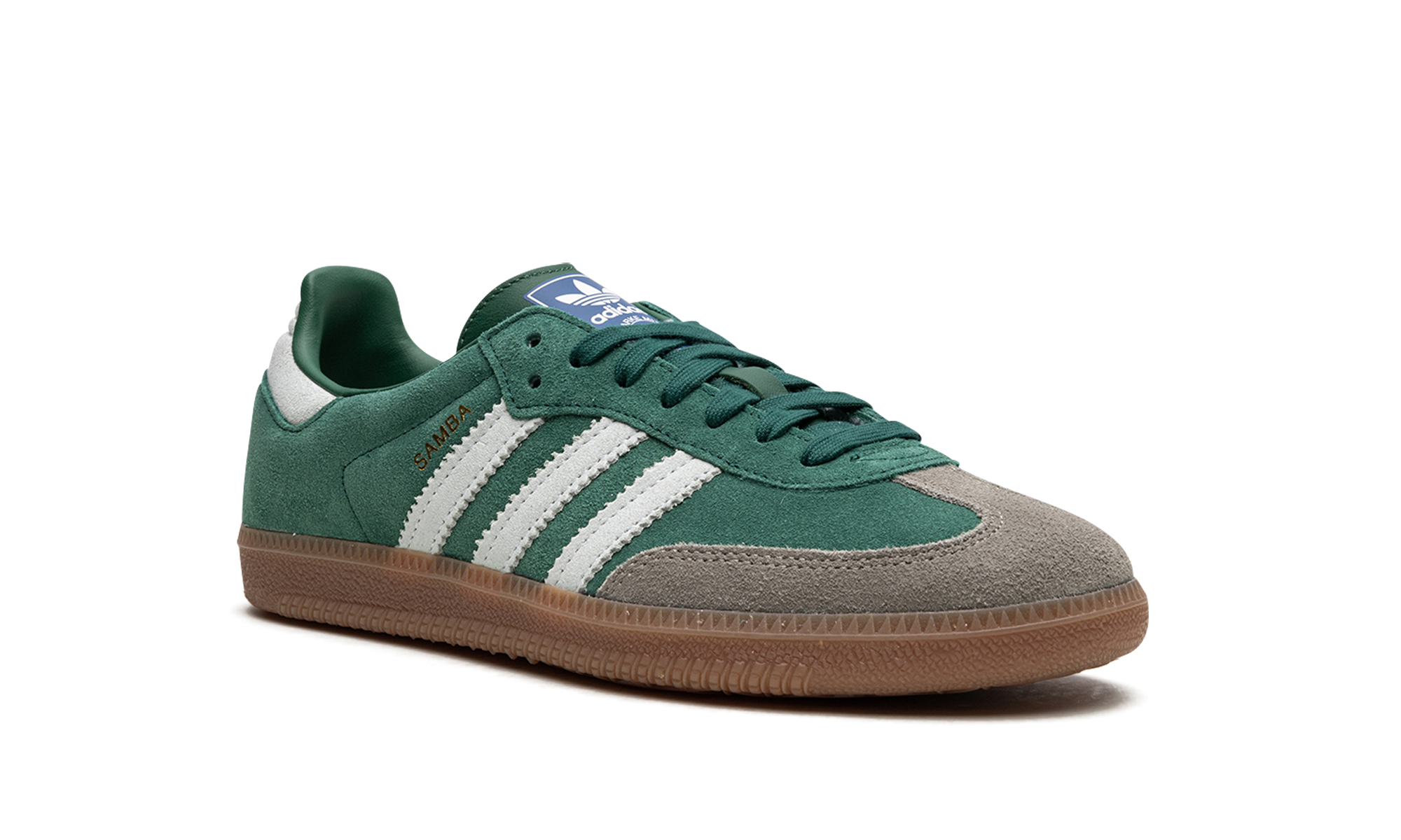 Adidas Samba OG Collegiate Green Gum Gray Toe 2