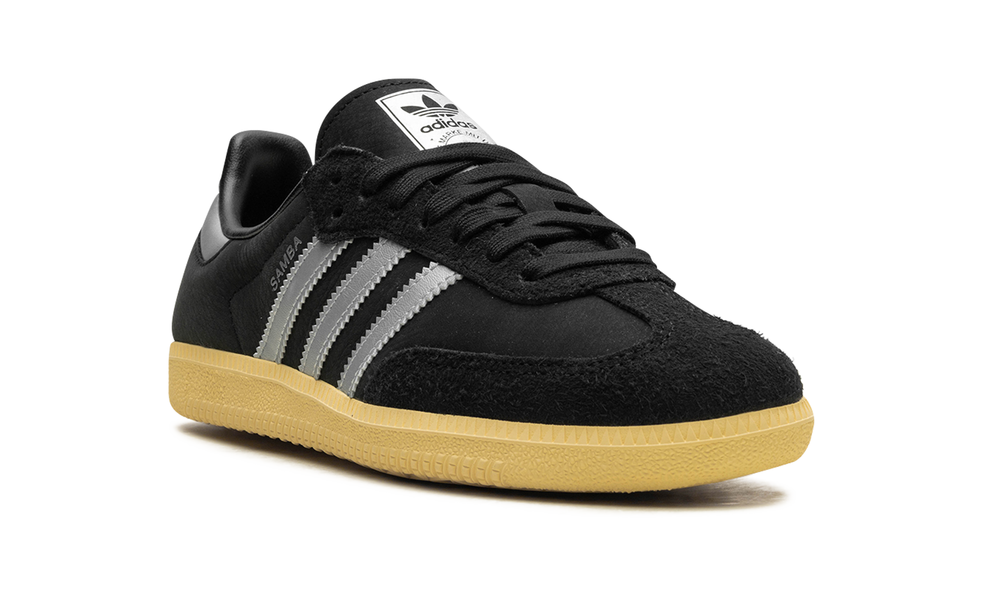 Adidas Samba OG Core Black Matte Silver 2