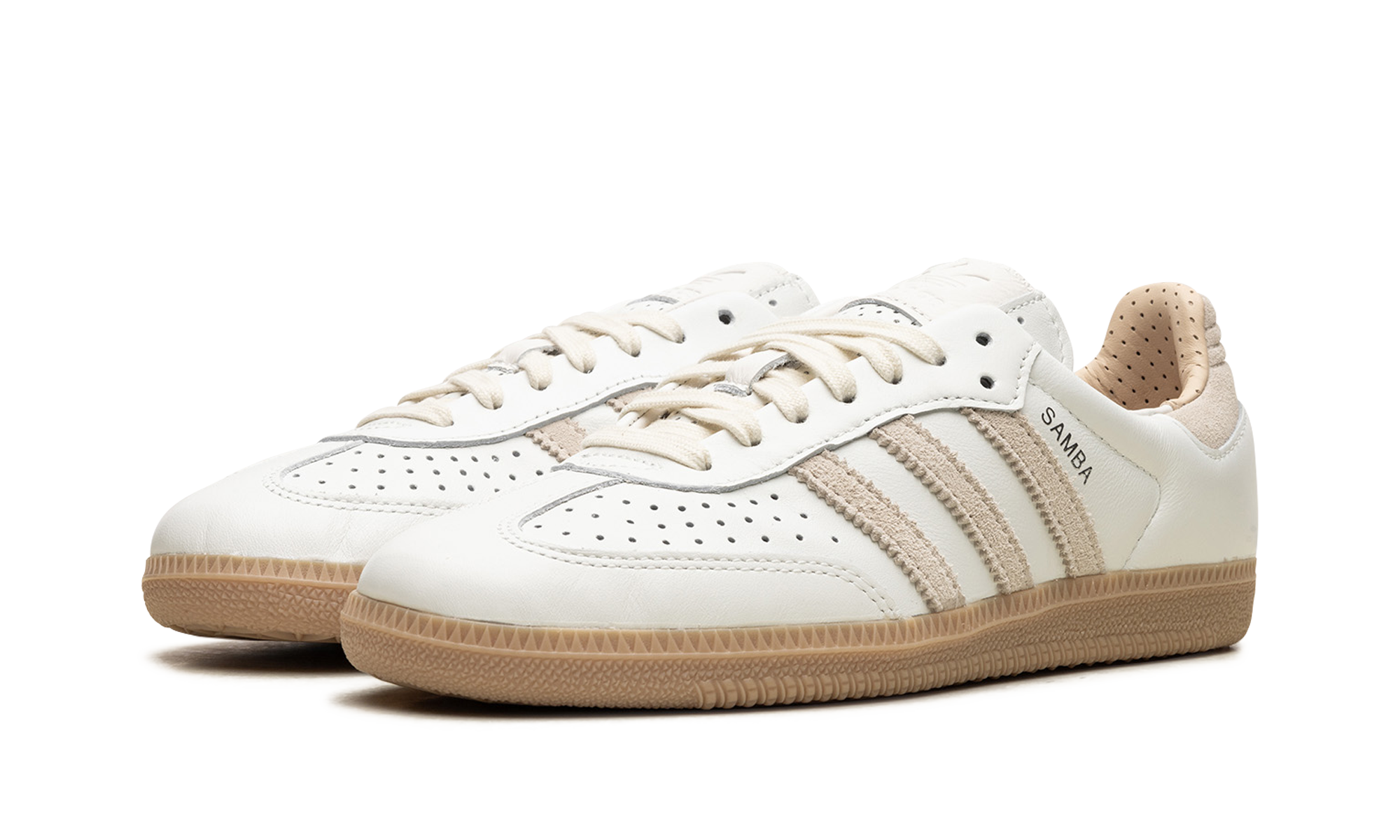Adidas Samba OG Core White Magic Beige 3