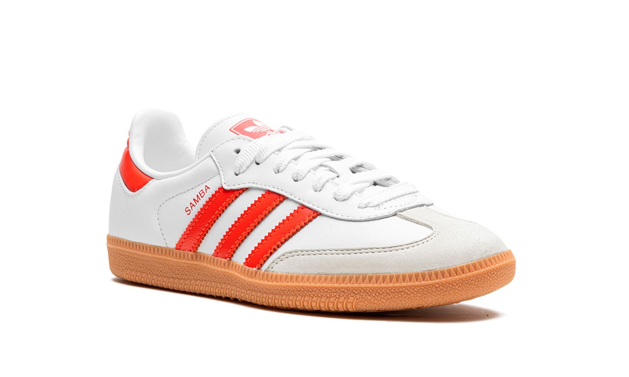 Adidas Samba OG White Solar Red Gum 2