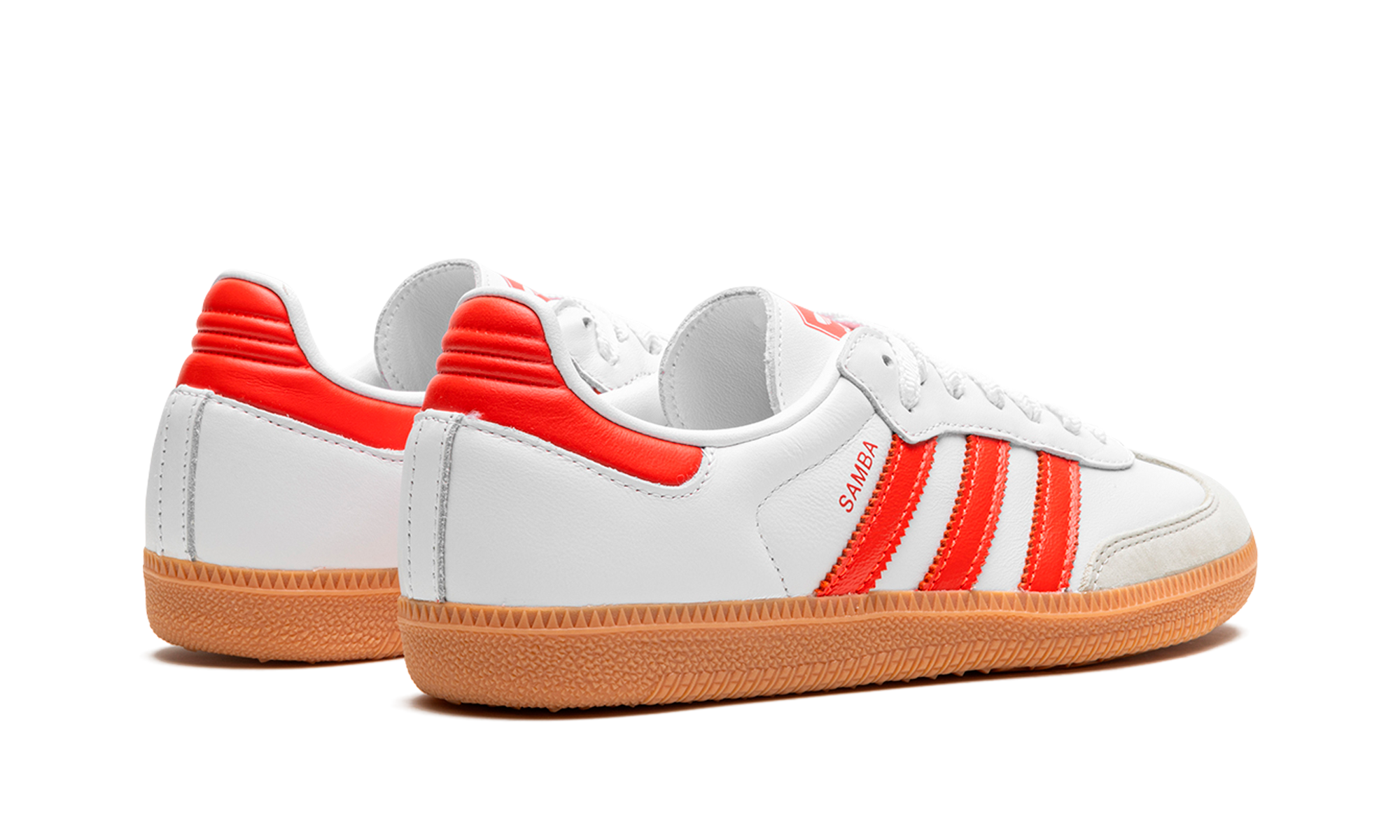 Adidas Samba OG White Solar Red Gum 4