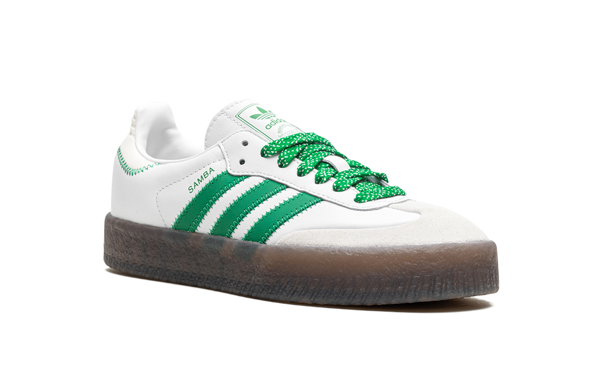 Adidas Sambae Cloud White Green 2