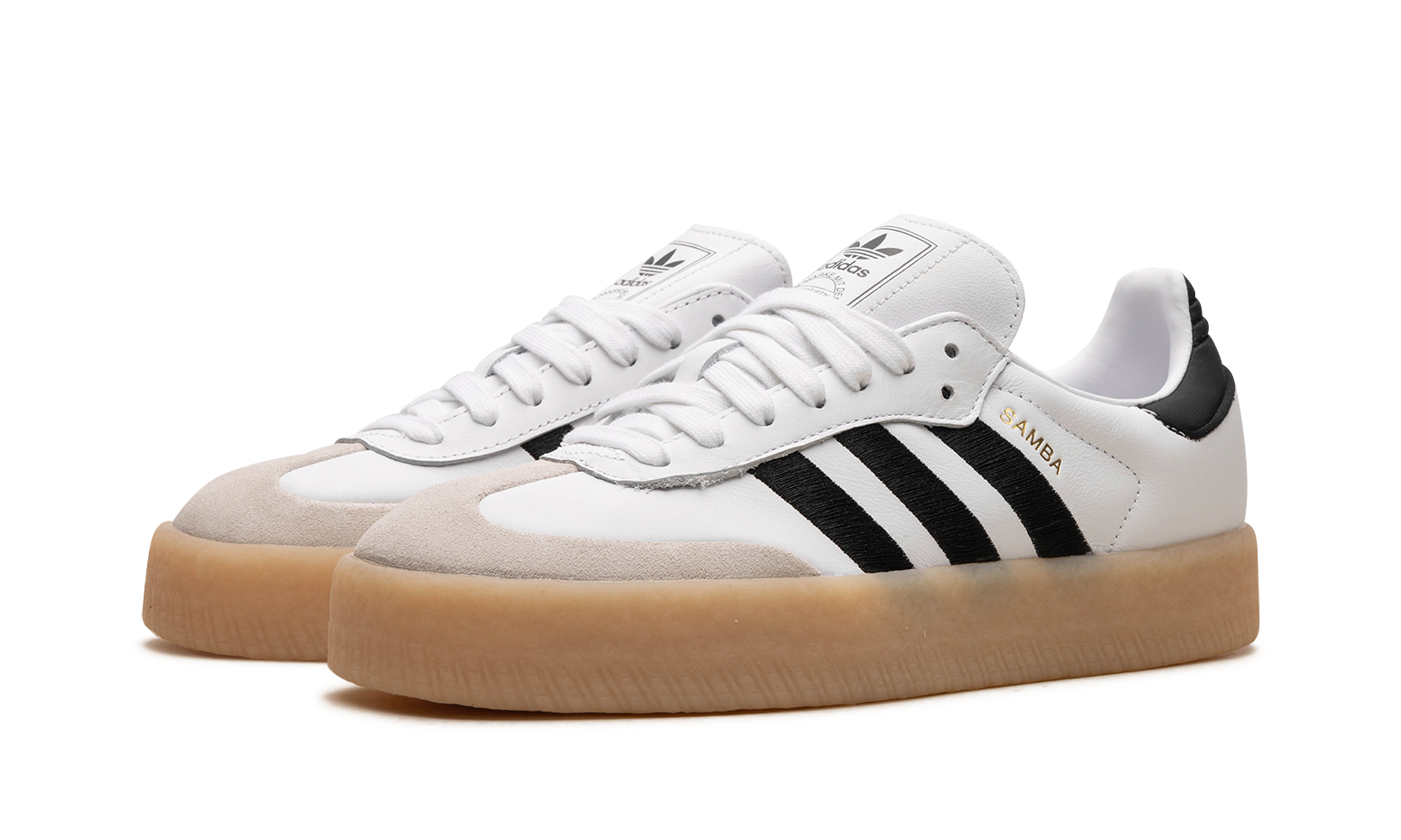 Adidas Sambae White Black Gum 3