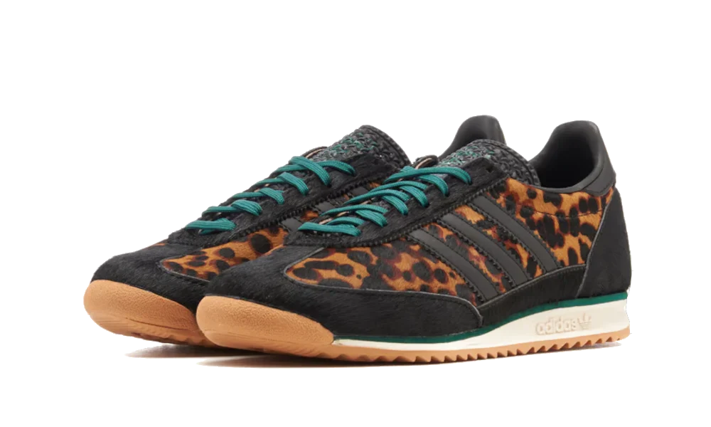 Adidas SL 72 Leopard Black Green 2