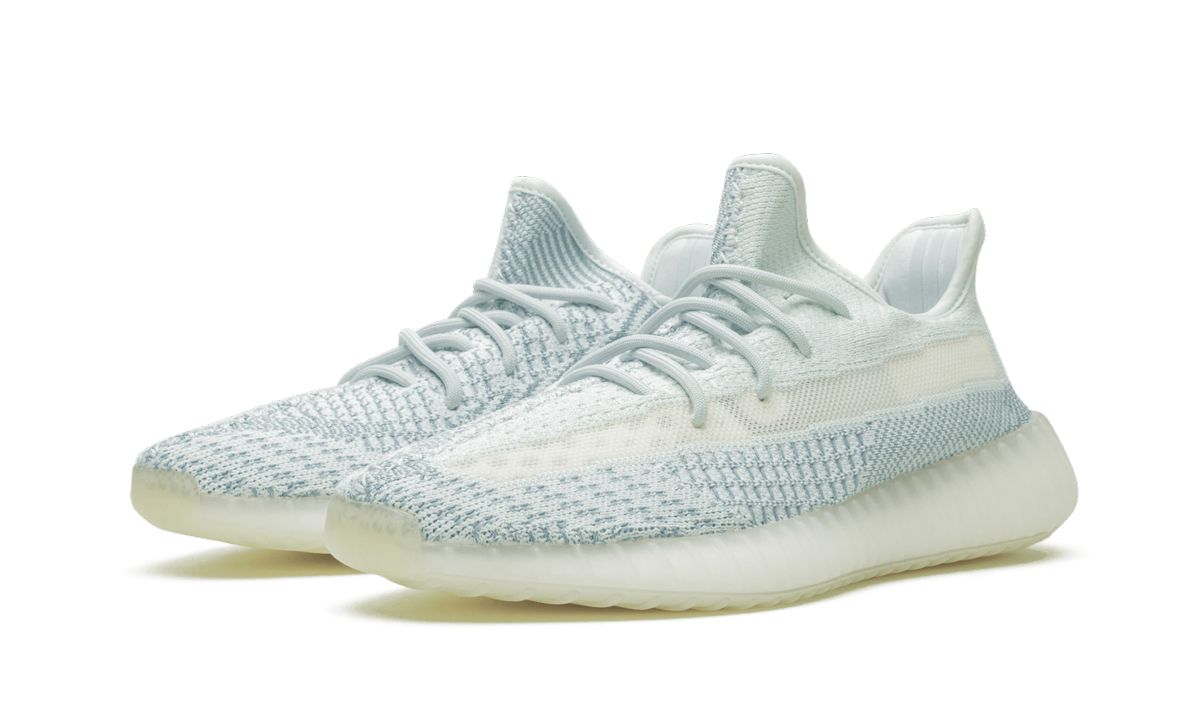 Adidas Yeezy Boost 350 V2 Cloud White (Non-reflective) 3
