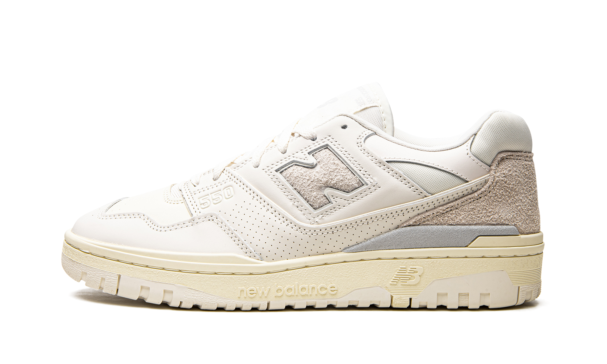Aime Leon Dore x New Balance 550 White Leather 1