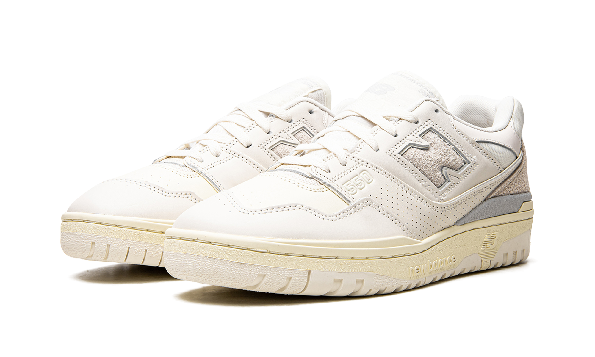 Aime Leon Dore x New Balance 550 White Leather 3