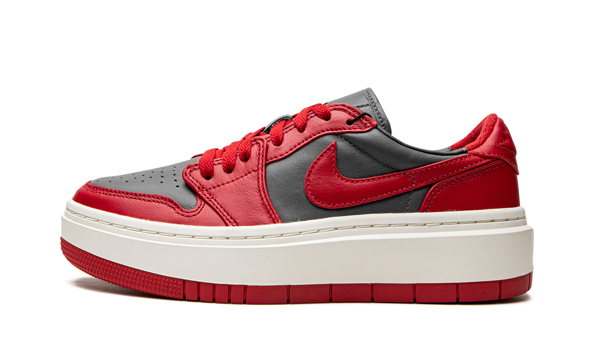 Air Jordan 1 Low Elevate Dark Gray Varsity Red 1