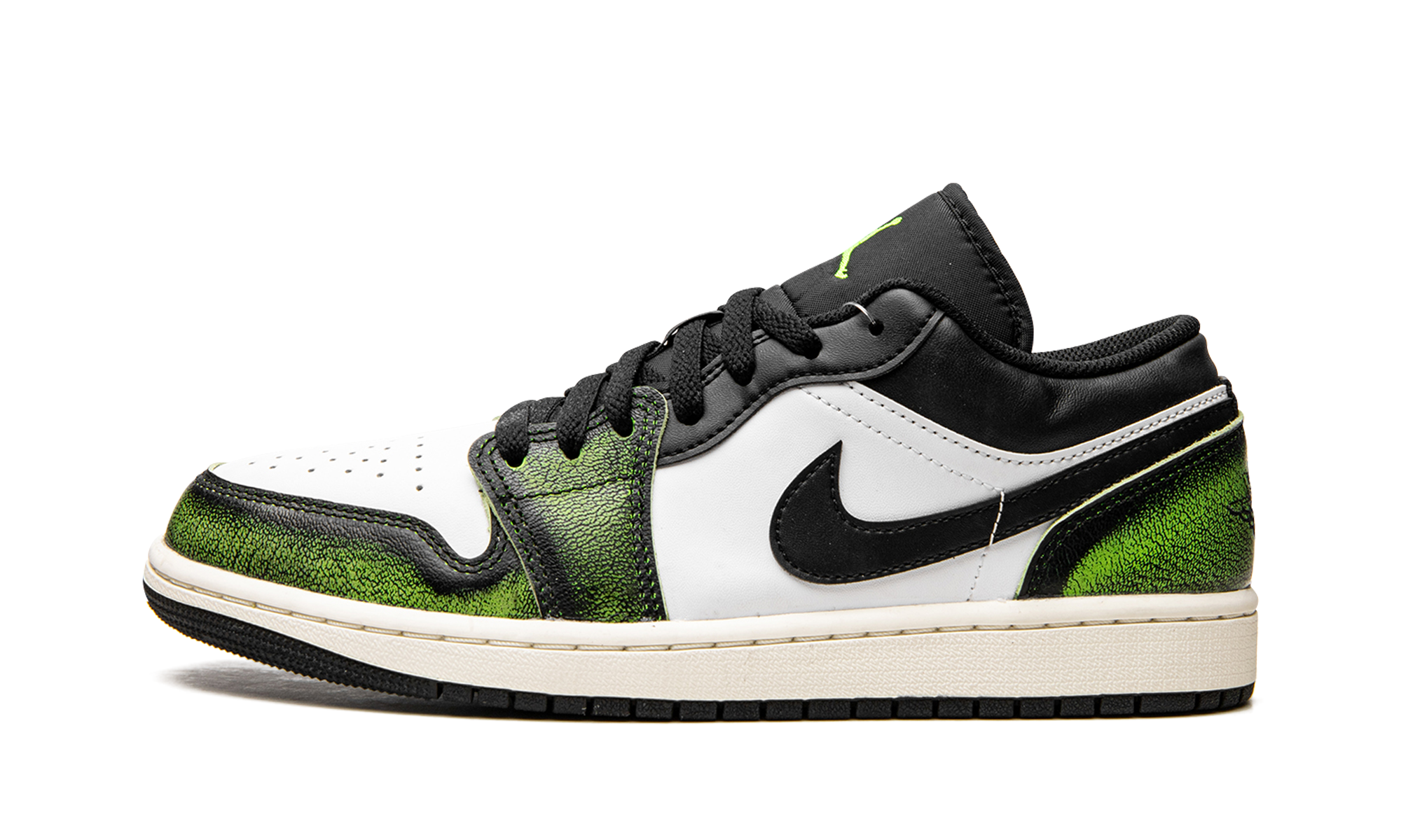 Air Jordan 1 Low Wear Away Electric Green 1