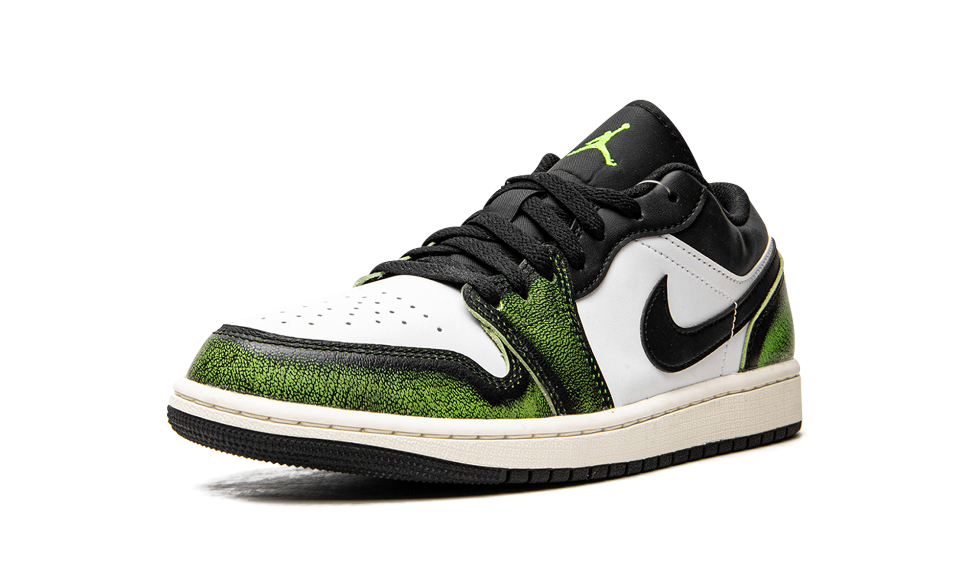 Air Jordan 1 Low Wear Away Electric Green 5