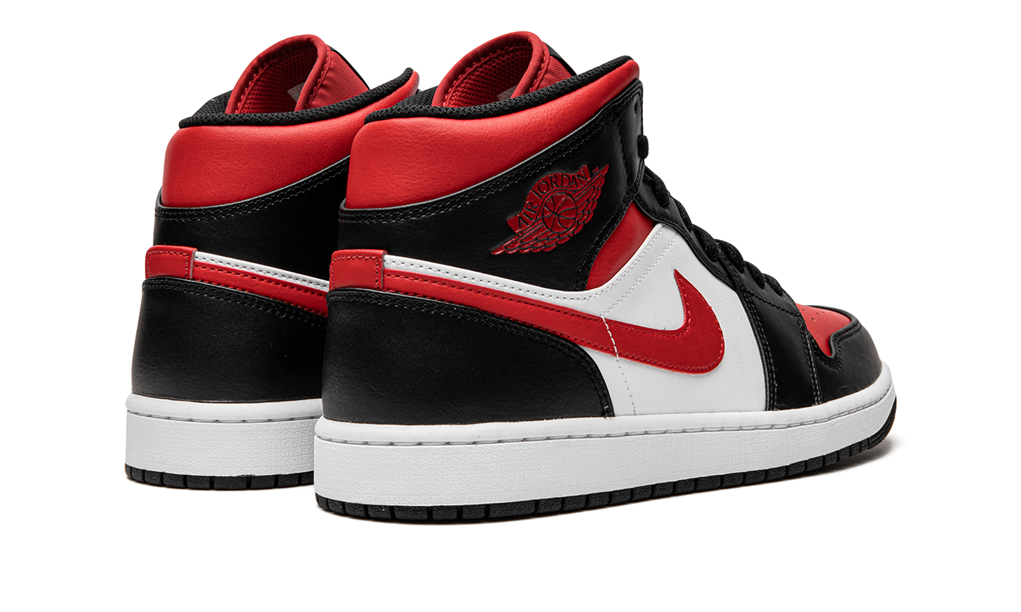Air Jordan 1 Mid Alternate Bred Toe 3