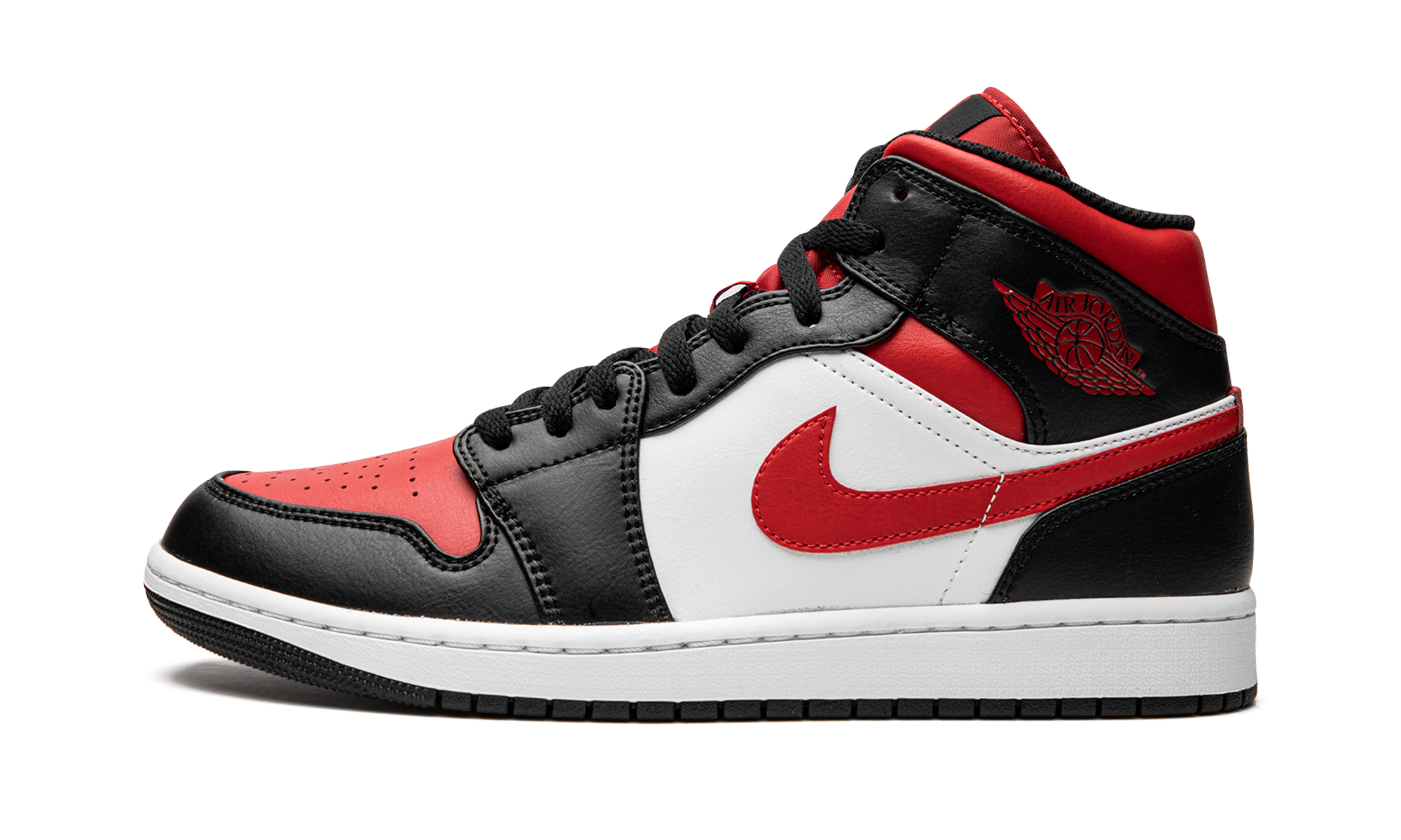 Air Jordan 1 Mid Alternate Bred Toe 5