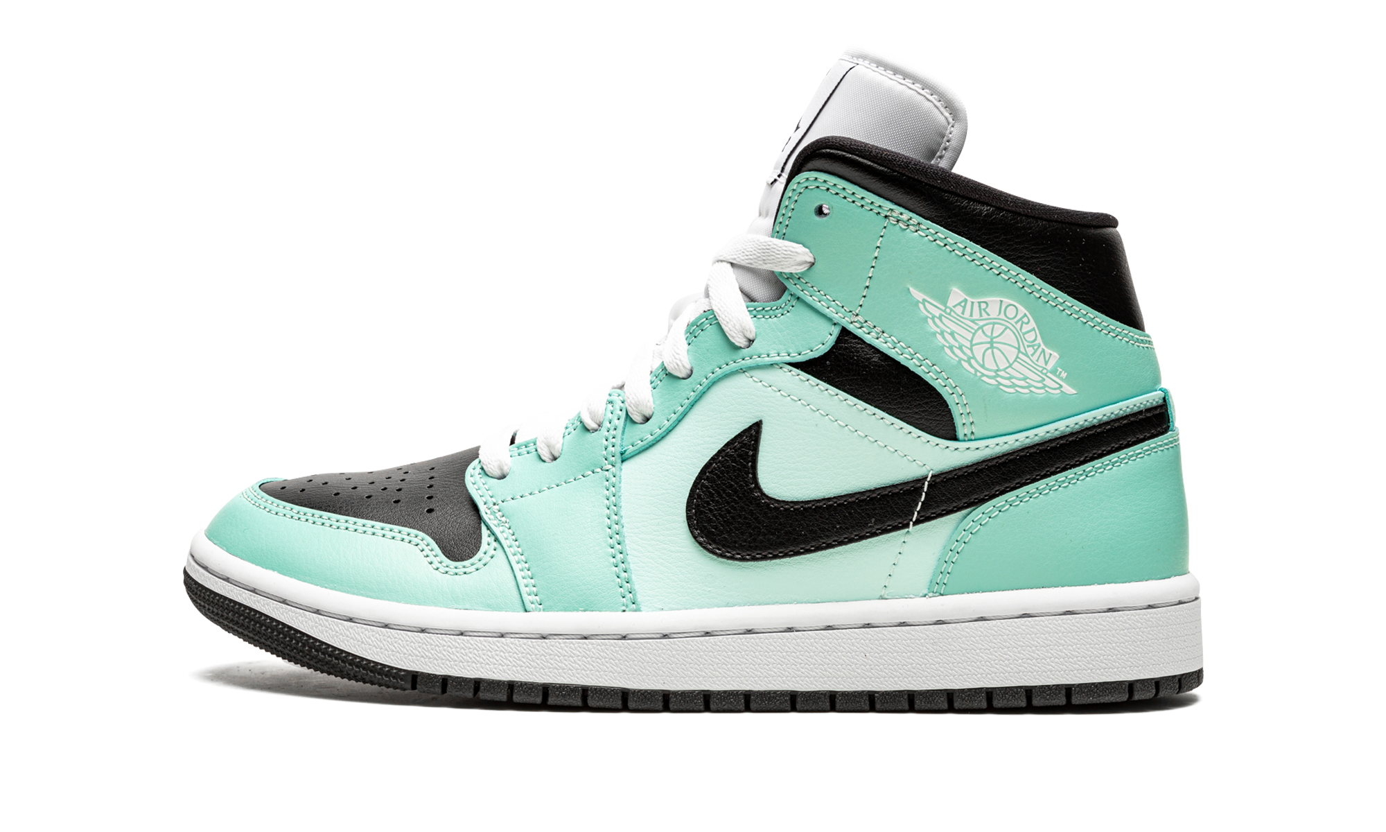 Air Jordan 1 Mid Aqua Blue Tint (W) 1