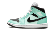 Air Jordan 1 Mid Aqua Blue Tint (W) 2