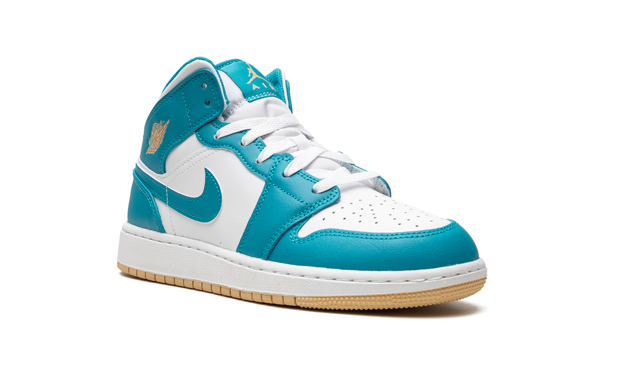 Air Jordan 1 Mid Aquatone (GS) 2