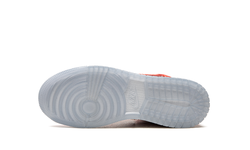 Air Jordan 1 Mid Barcelona Sweater Red Patent (GS) 6