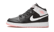 Air Jordan 1 Mid Black Arctic Pink (GS) 1
