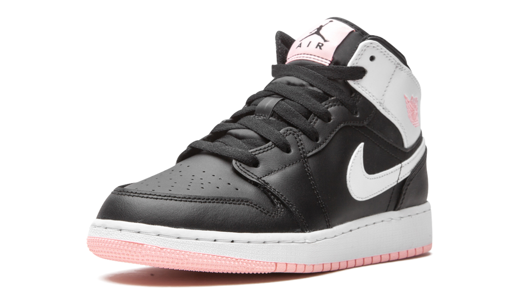 Air Jordan 1 Mid Black Arctic Pink (GS) 5