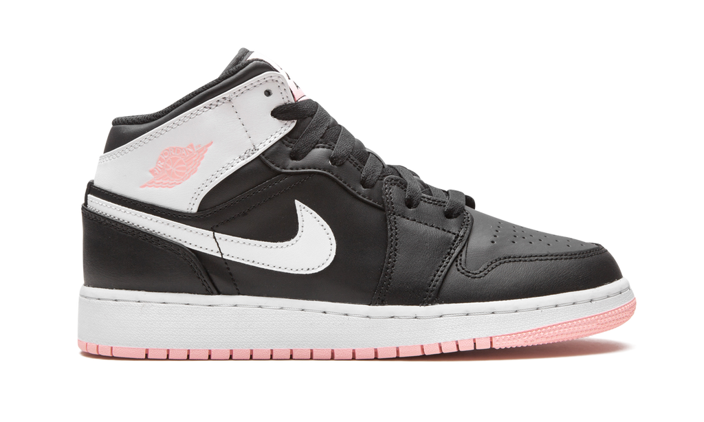 Air Jordan 1 Mid Black Arctic Pink (GS) 7