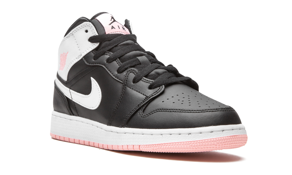 Air Jordan 1 Mid Black Arctic Pink (GS) 8
