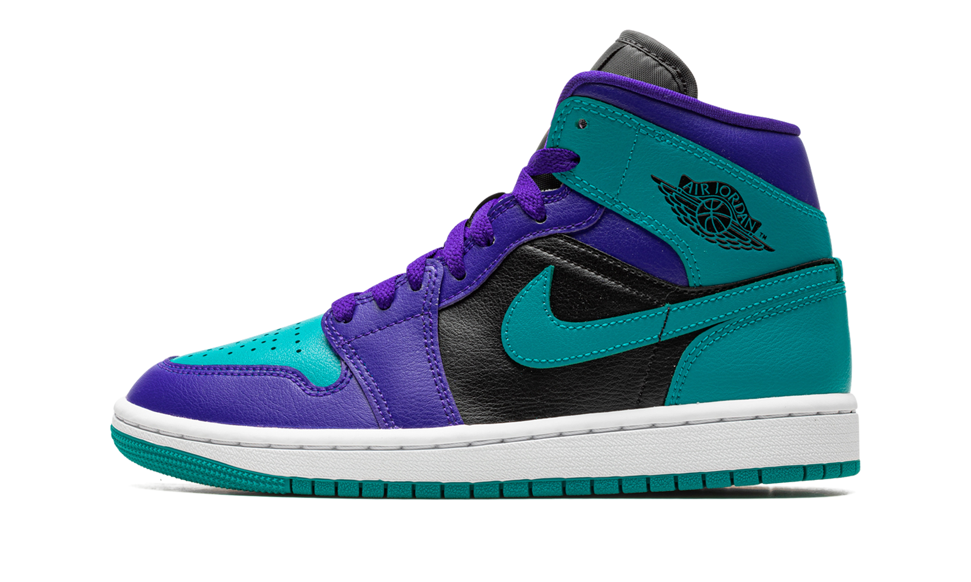 Air Jordan 1 Mid Black Grape (W) 2
