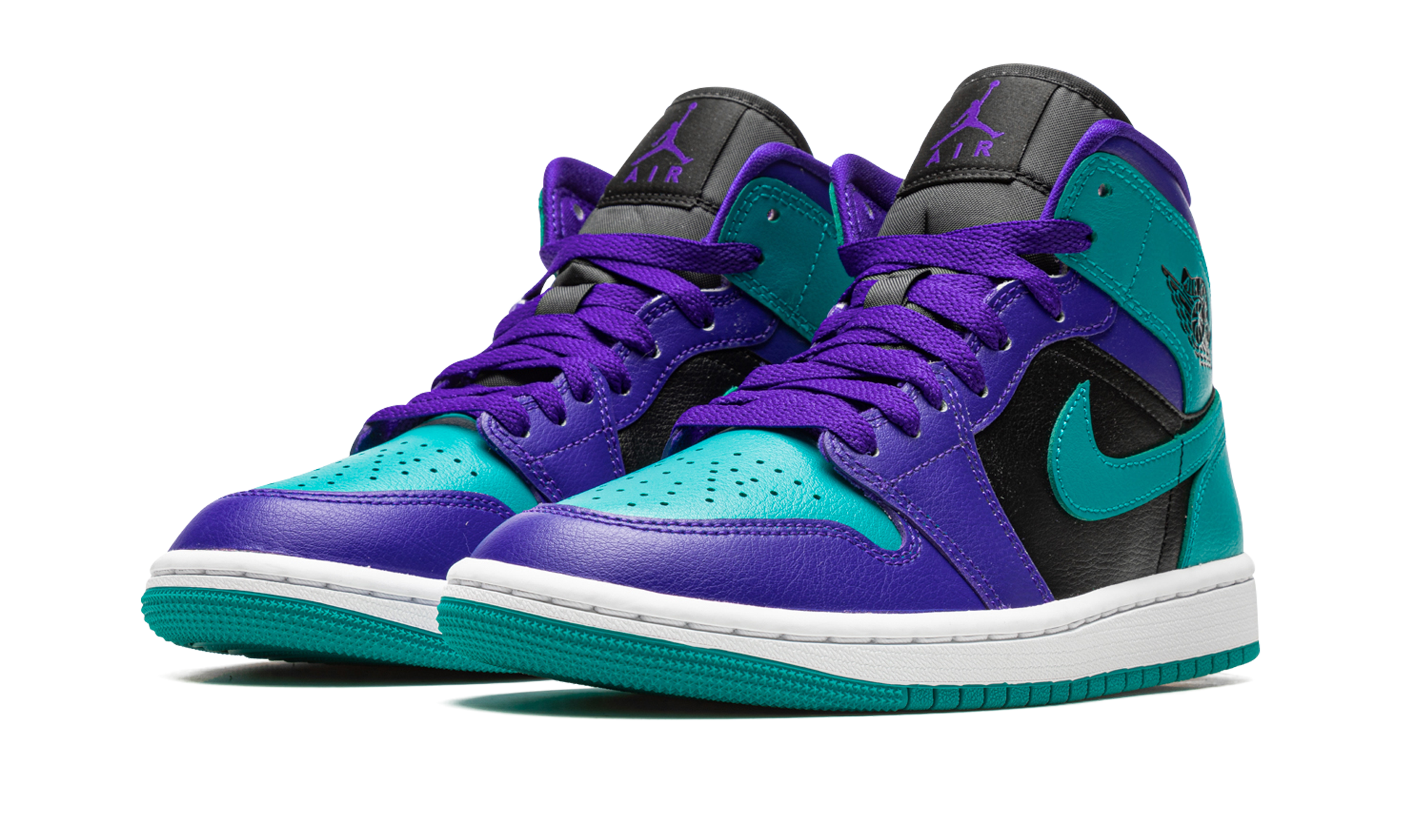 Air Jordan 1 Mid Black Grape (W) 3