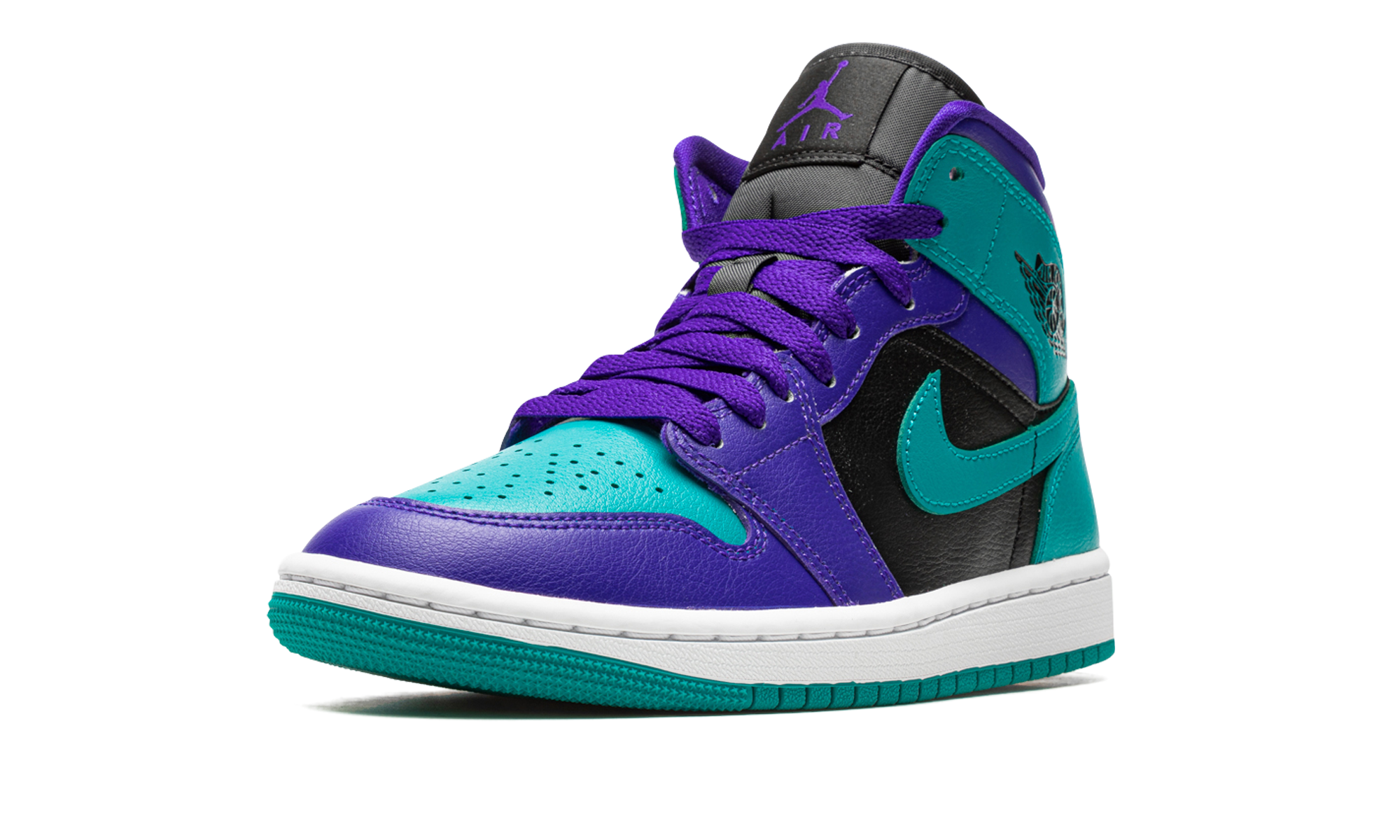 Air Jordan 1 Mid Black Grape (W) 5