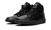 Air Jordan 1 Mid Black Snakeskin (W) 3
