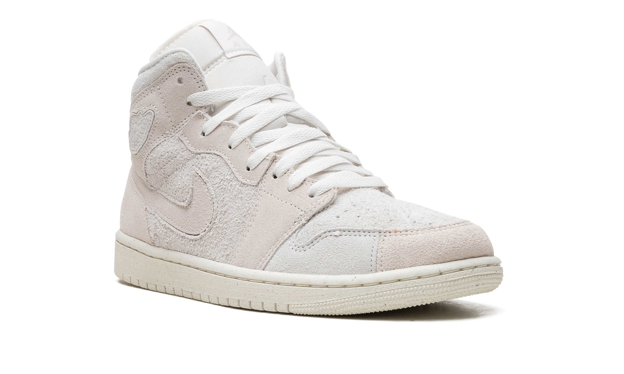 Air Jordan 1 Mid Craft Suede Ivory 8