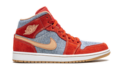 Air Jordan 1 Mid Denim 7