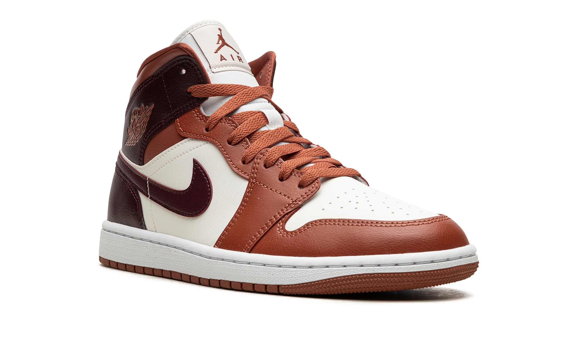Air Jordan 1 Mid Dusty Peach Night Maroon 5