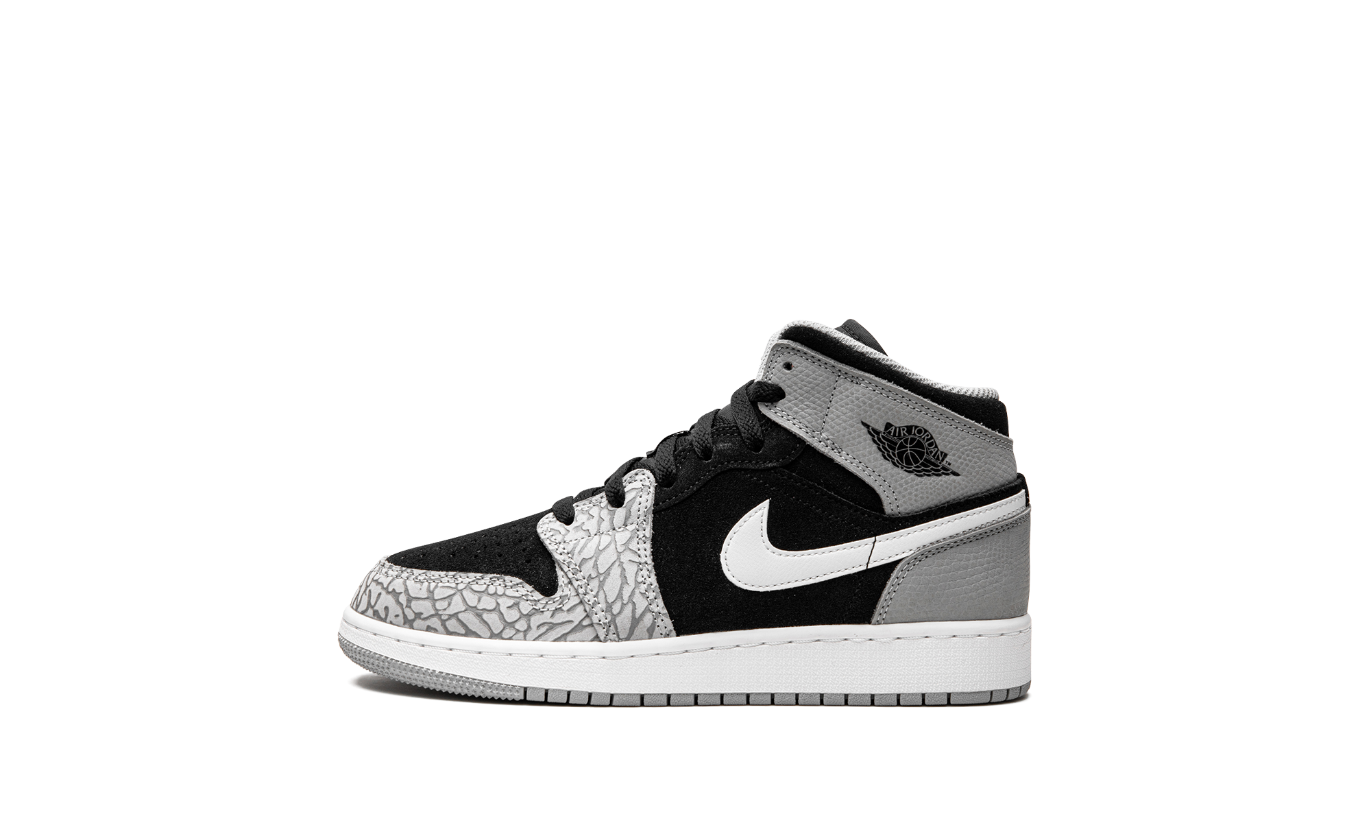 Air Jordan 1 Mid Elephant Print (GS) 1
