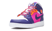 Air Jordan 1 Mid Fire Pink Barely Grape (GS) 4
