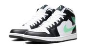 Air Jordan 1 Mid Green Glow 3