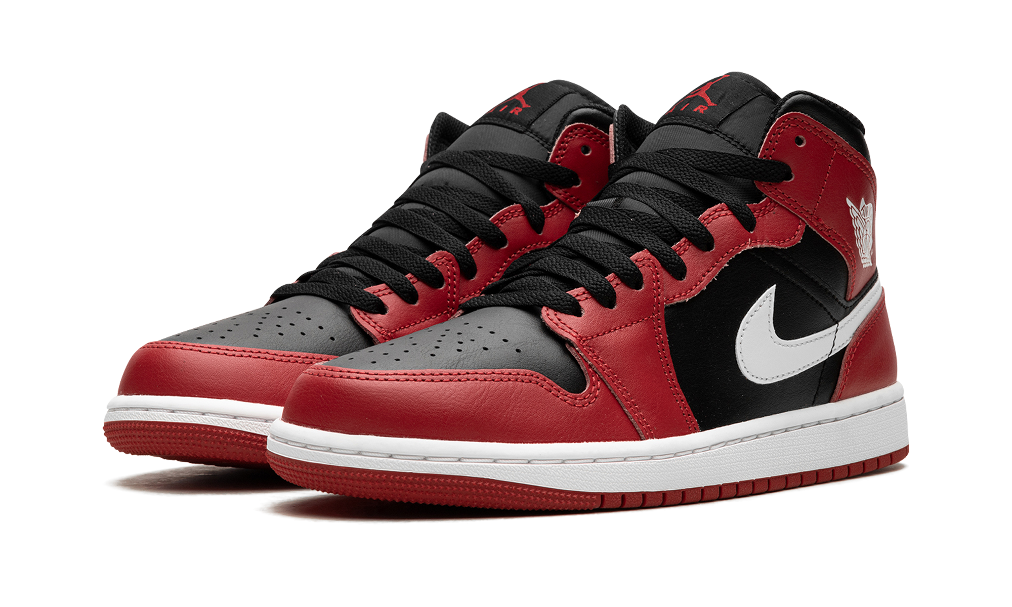 Air Jordan 1 Mid Gym Red Black White (2024) 1