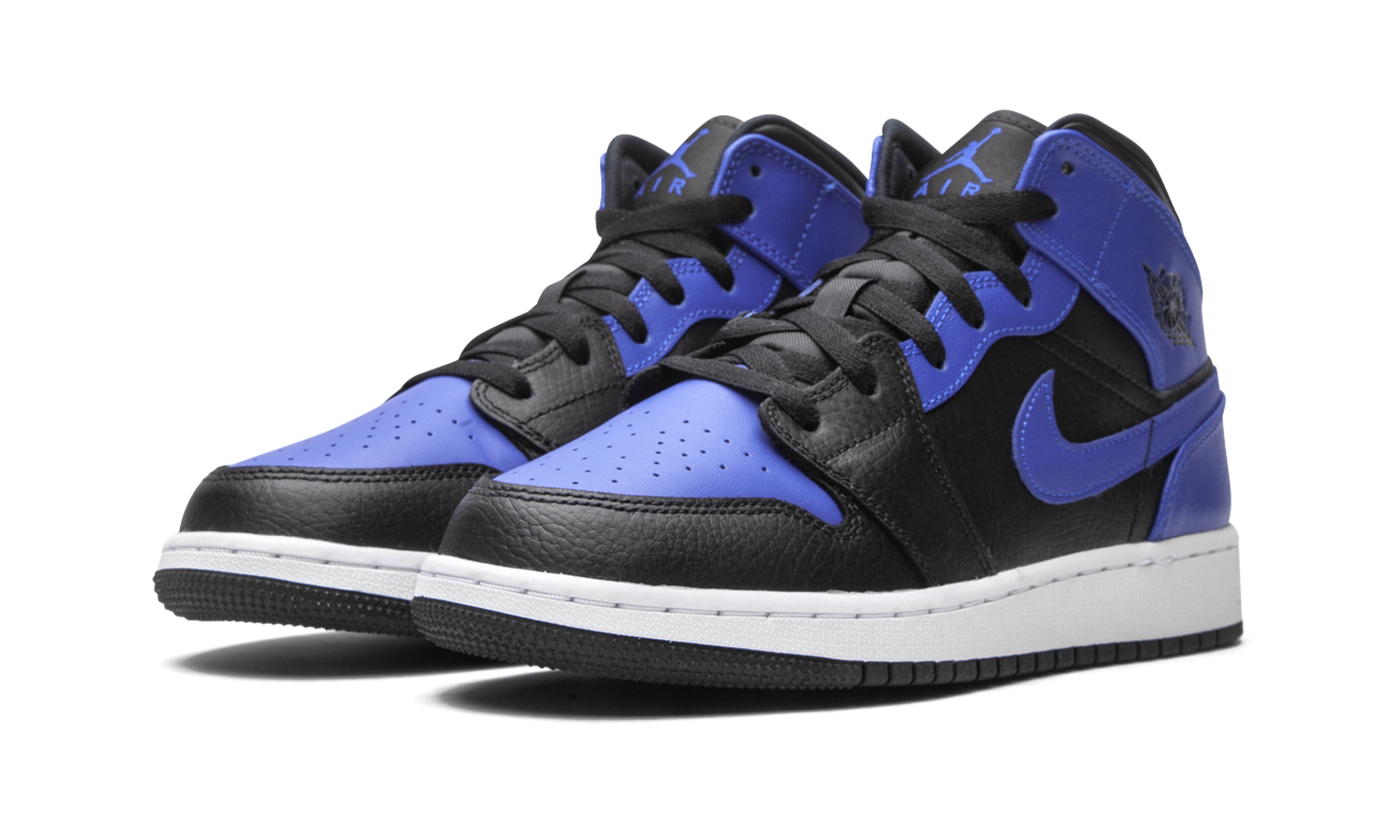 Air Jordan 1 Mid Hyper Royal (GS) 3