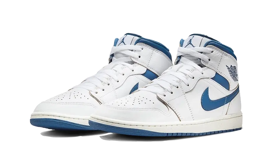 Air Jordan 1 Mid Industrial Blue