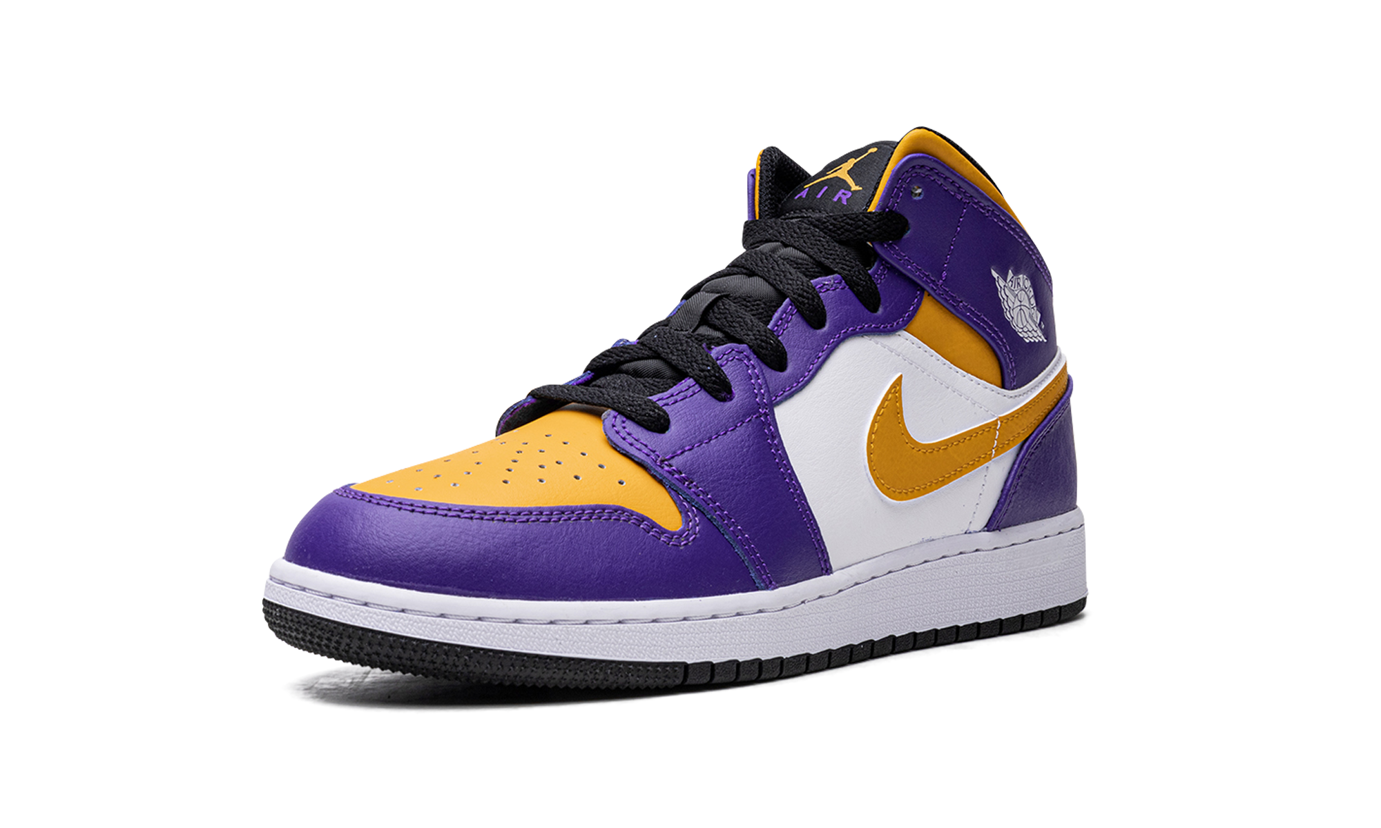Air Jordan 1 Mid Lakers (GS) 5