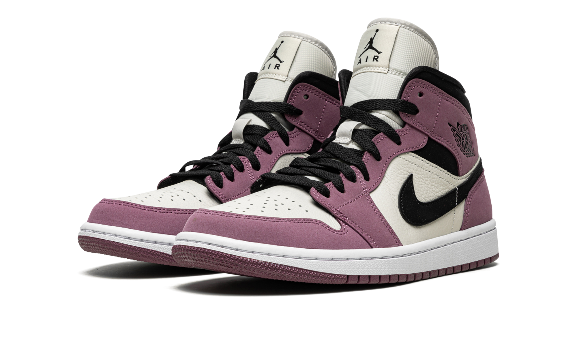 Air Jordan 1 Mid Light Mulberry 2