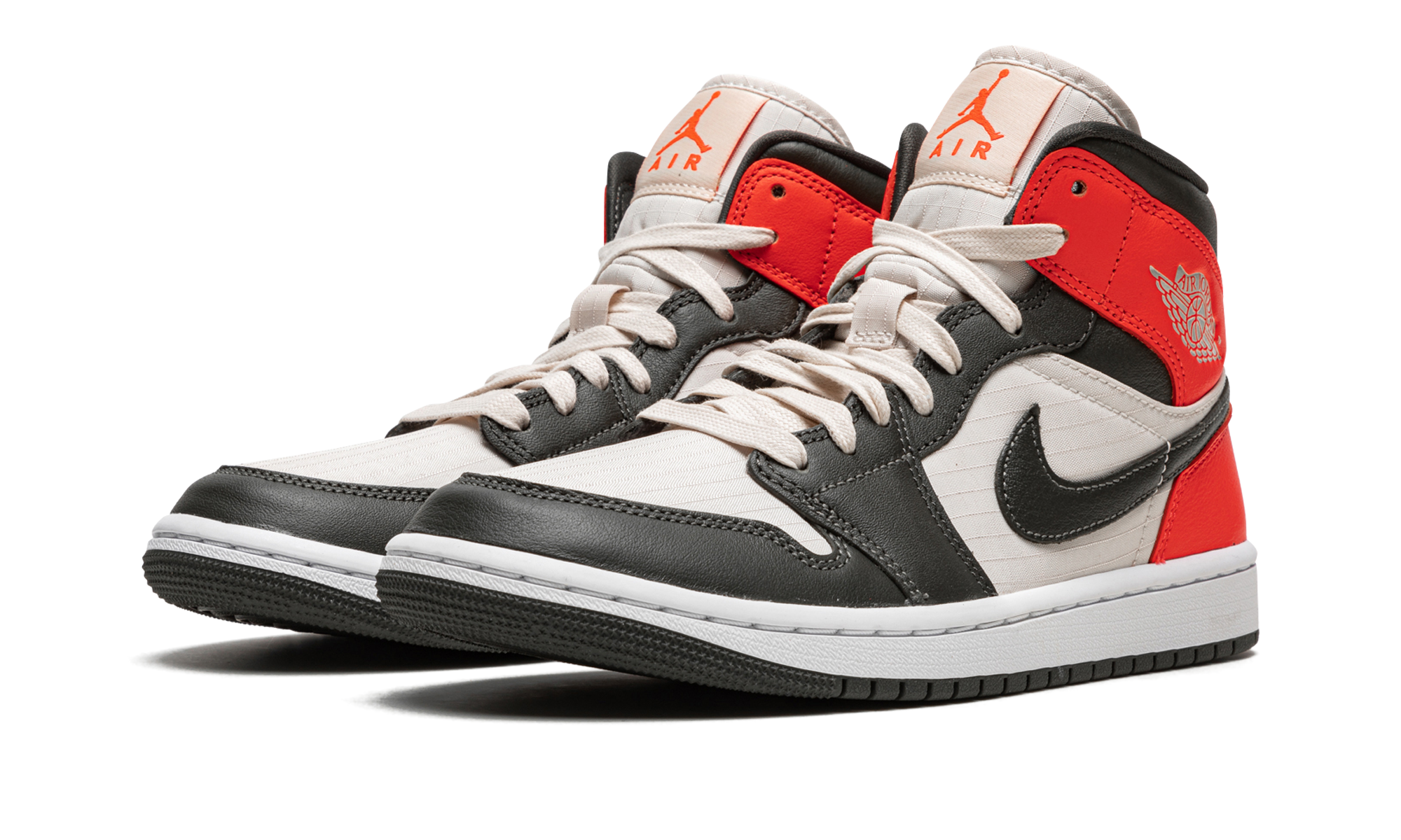 Air Jordan 1 Mid Light Orewood Brown 2