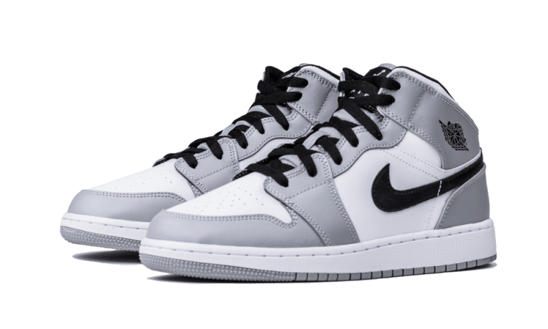 Air Jordan 1 Mid Light Smoke Gray