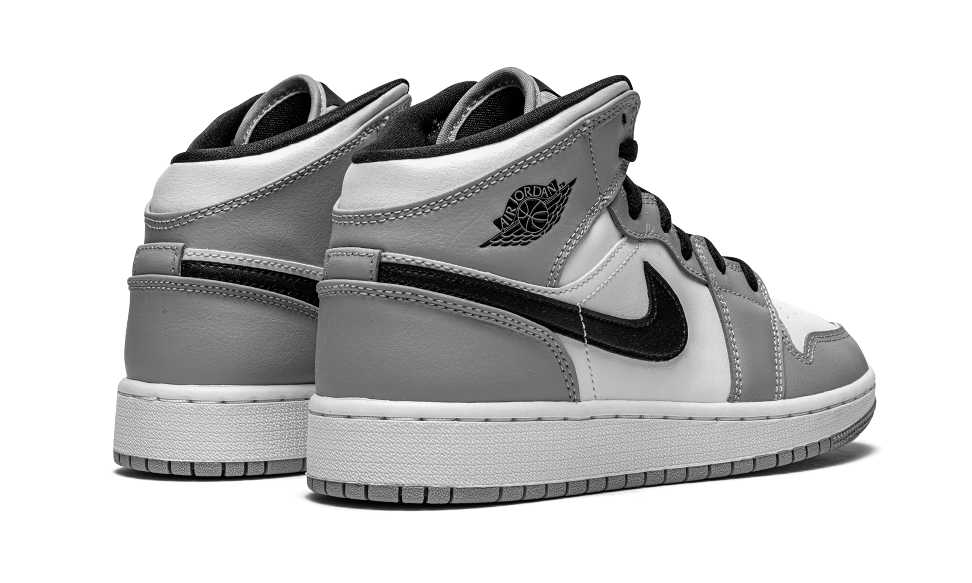 Air Jordan 1 Mid Light Smoke Gray 3