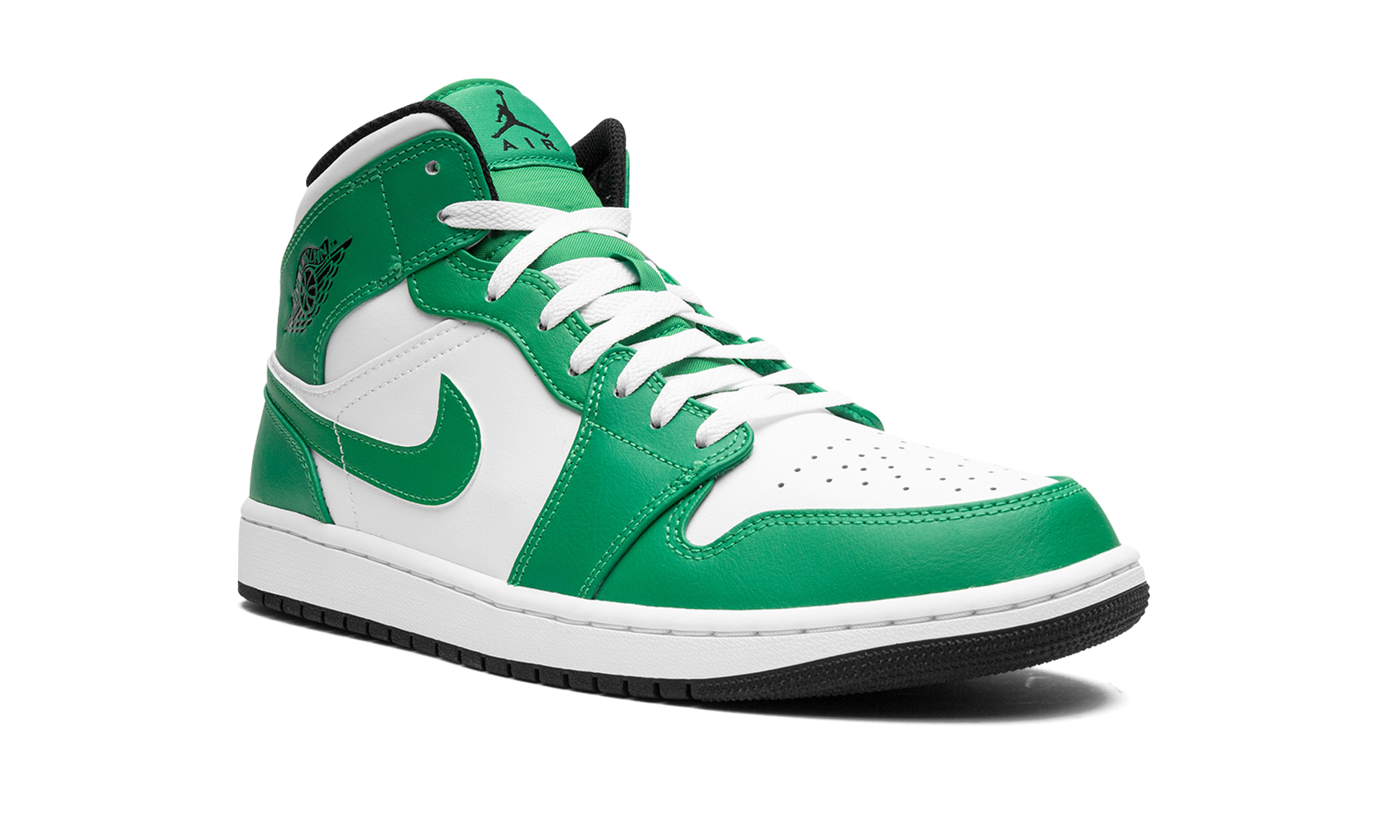 Air Jordan 1 Mid Lucky Green 2
